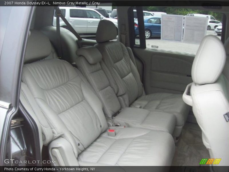 Nimbus Gray Metallic / Gray 2007 Honda Odyssey EX-L