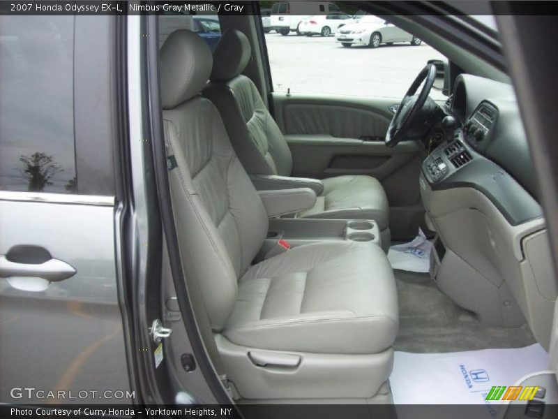 Nimbus Gray Metallic / Gray 2007 Honda Odyssey EX-L