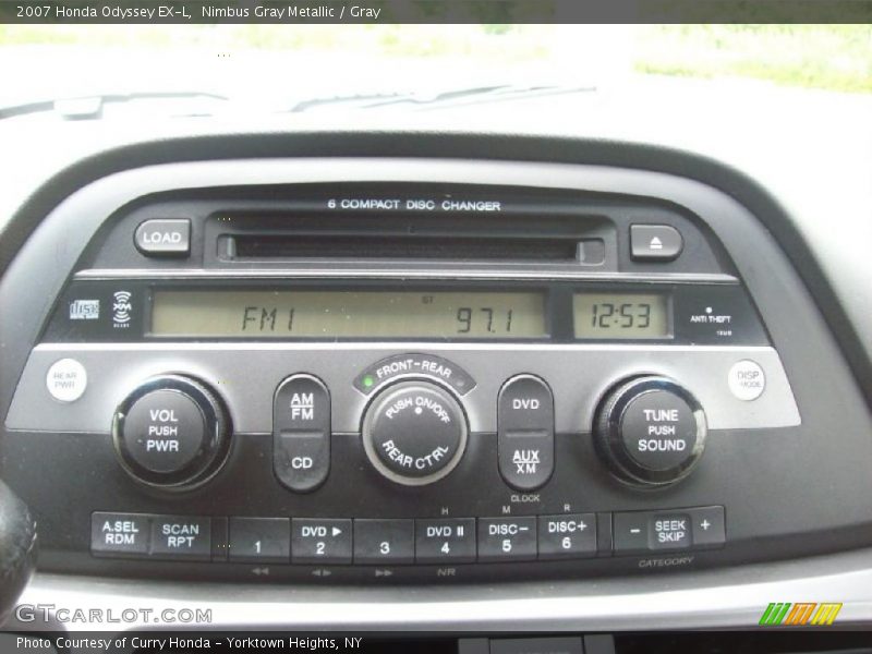 Nimbus Gray Metallic / Gray 2007 Honda Odyssey EX-L