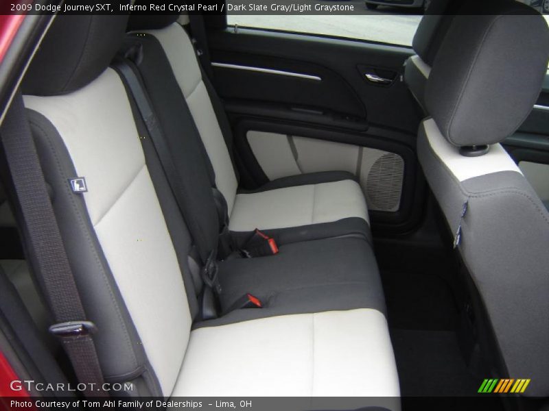Inferno Red Crystal Pearl / Dark Slate Gray/Light Graystone 2009 Dodge Journey SXT