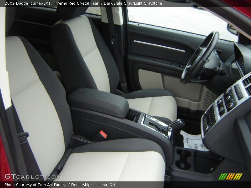 Inferno Red Crystal Pearl / Dark Slate Gray/Light Graystone 2009 Dodge Journey SXT