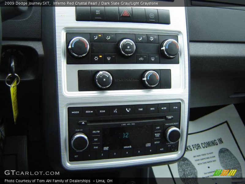 Inferno Red Crystal Pearl / Dark Slate Gray/Light Graystone 2009 Dodge Journey SXT