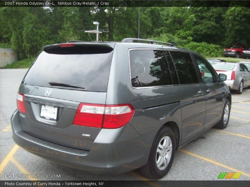 Nimbus Gray Metallic / Gray 2007 Honda Odyssey EX-L