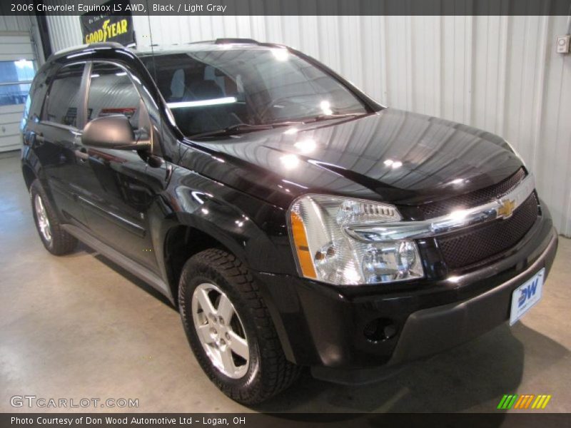 Black / Light Gray 2006 Chevrolet Equinox LS AWD