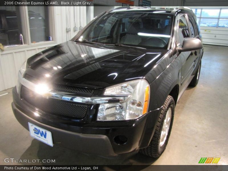 Black / Light Gray 2006 Chevrolet Equinox LS AWD