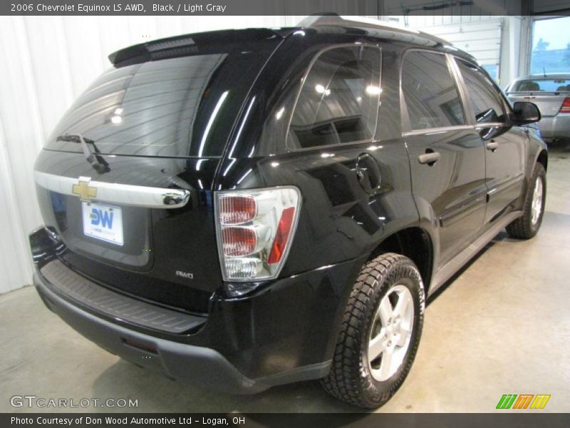 Black / Light Gray 2006 Chevrolet Equinox LS AWD