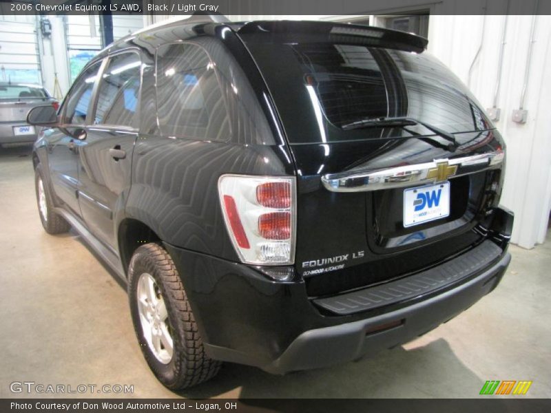 Black / Light Gray 2006 Chevrolet Equinox LS AWD