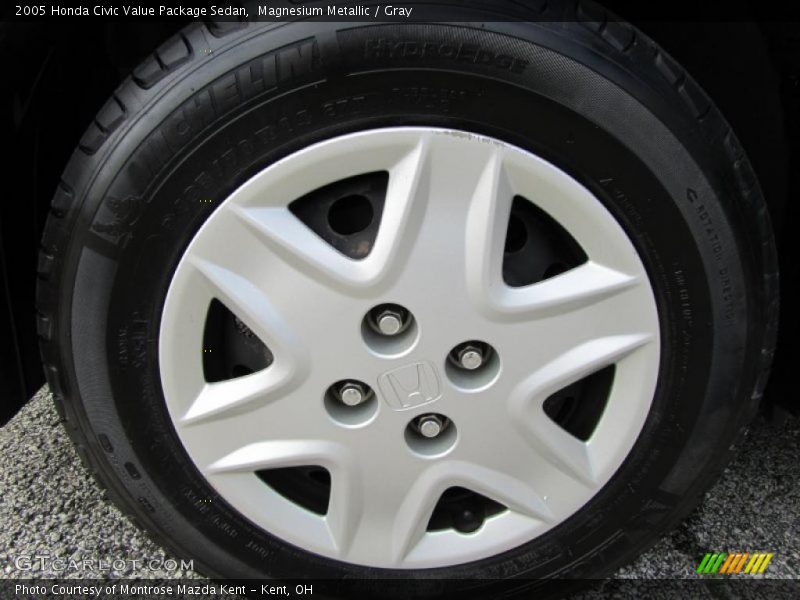 Magnesium Metallic / Gray 2005 Honda Civic Value Package Sedan