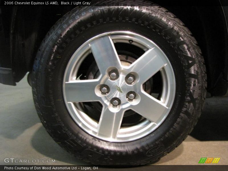 Black / Light Gray 2006 Chevrolet Equinox LS AWD