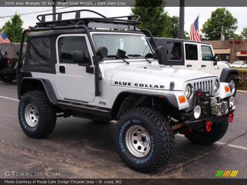 Bright Silver Metallic / Dark Slate Gray 2006 Jeep Wrangler SE 4x4