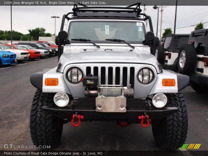 Bright Silver Metallic / Dark Slate Gray 2006 Jeep Wrangler SE 4x4