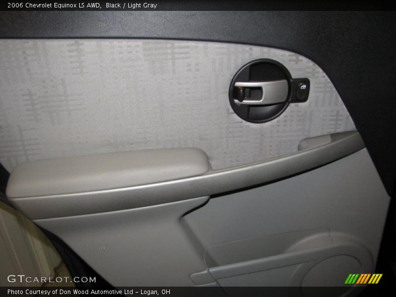 Black / Light Gray 2006 Chevrolet Equinox LS AWD