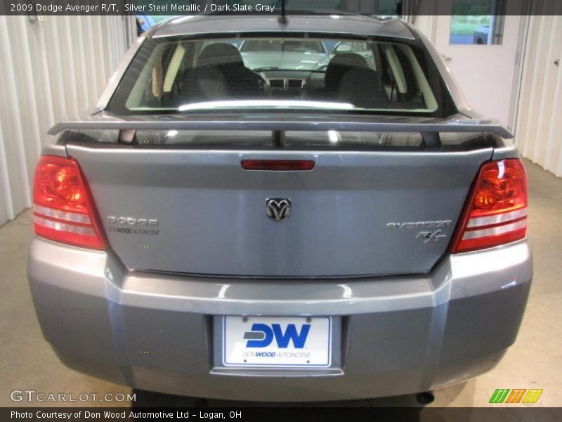 Silver Steel Metallic / Dark Slate Gray 2009 Dodge Avenger R/T