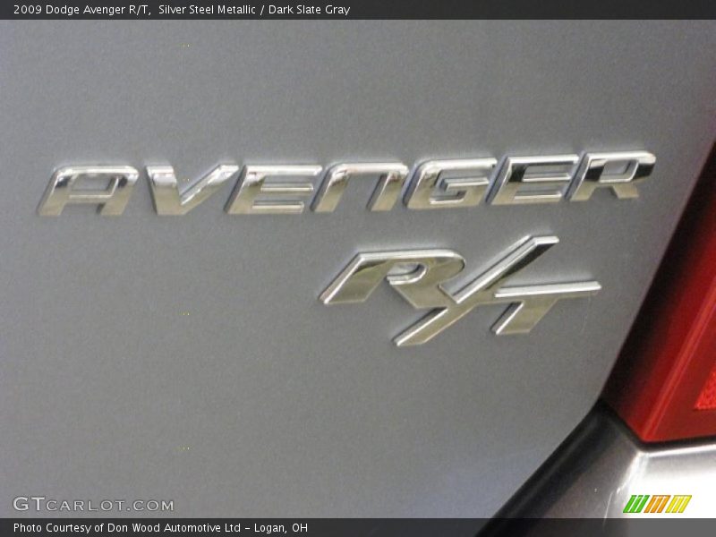 Silver Steel Metallic / Dark Slate Gray 2009 Dodge Avenger R/T