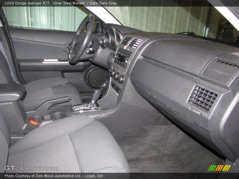 Silver Steel Metallic / Dark Slate Gray 2009 Dodge Avenger R/T