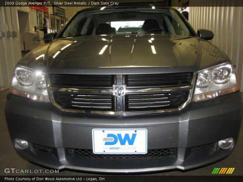 Silver Steel Metallic / Dark Slate Gray 2009 Dodge Avenger R/T