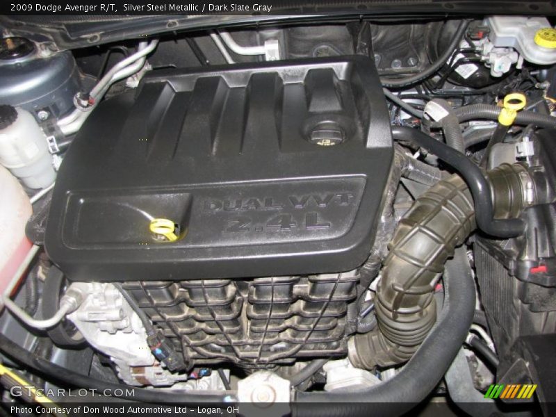 Silver Steel Metallic / Dark Slate Gray 2009 Dodge Avenger R/T