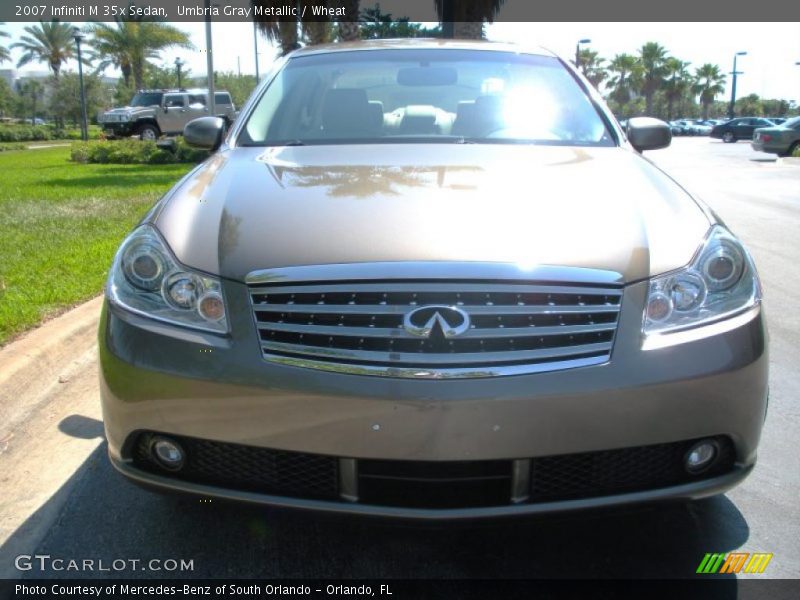 Umbria Gray Metallic / Wheat 2007 Infiniti M 35x Sedan
