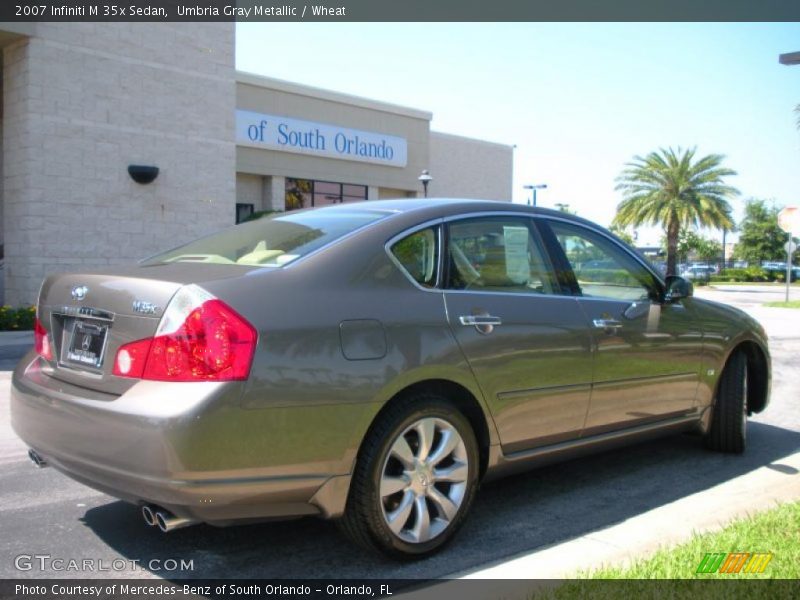 Umbria Gray Metallic / Wheat 2007 Infiniti M 35x Sedan