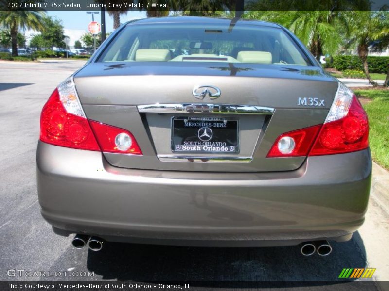 Umbria Gray Metallic / Wheat 2007 Infiniti M 35x Sedan