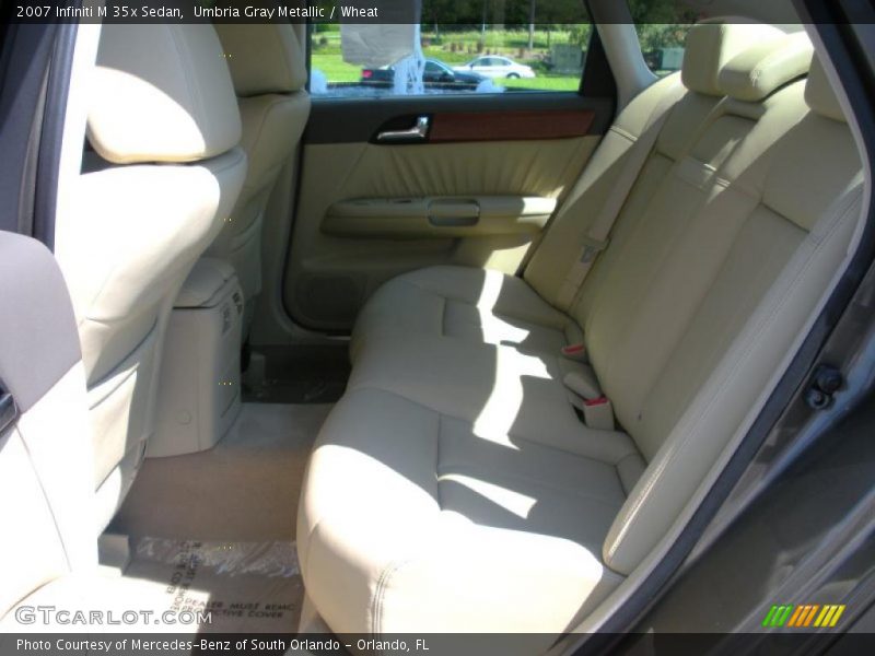Umbria Gray Metallic / Wheat 2007 Infiniti M 35x Sedan