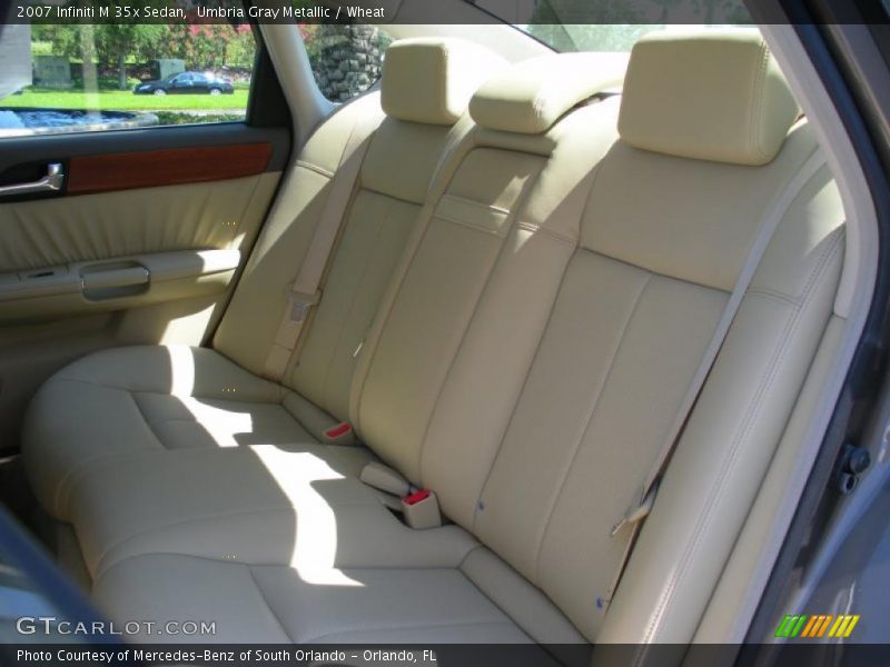 Umbria Gray Metallic / Wheat 2007 Infiniti M 35x Sedan