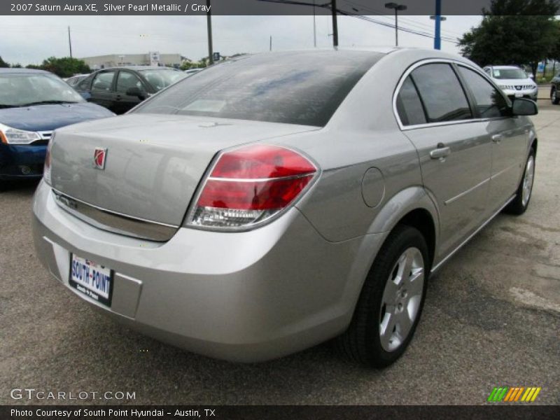 Silver Pearl Metallic / Gray 2007 Saturn Aura XE