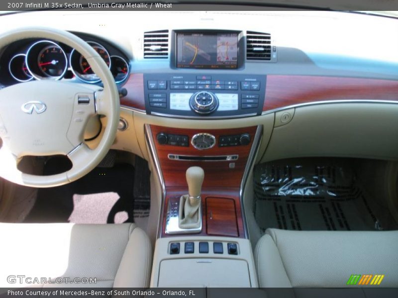 Umbria Gray Metallic / Wheat 2007 Infiniti M 35x Sedan