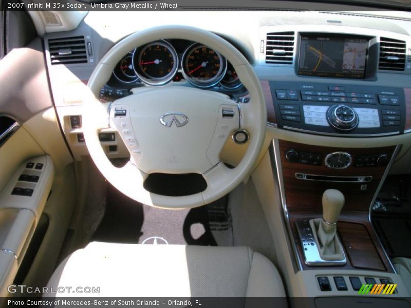 Umbria Gray Metallic / Wheat 2007 Infiniti M 35x Sedan
