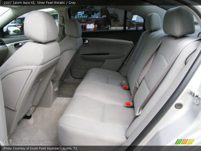 Silver Pearl Metallic / Gray 2007 Saturn Aura XE