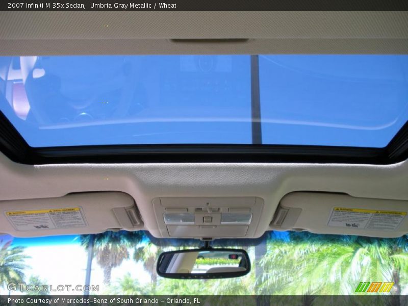 Umbria Gray Metallic / Wheat 2007 Infiniti M 35x Sedan