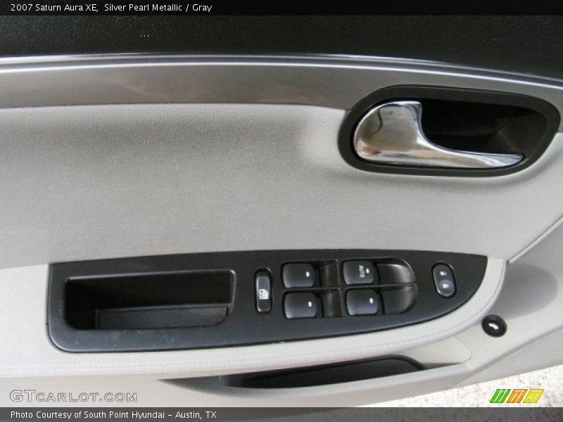 Silver Pearl Metallic / Gray 2007 Saturn Aura XE