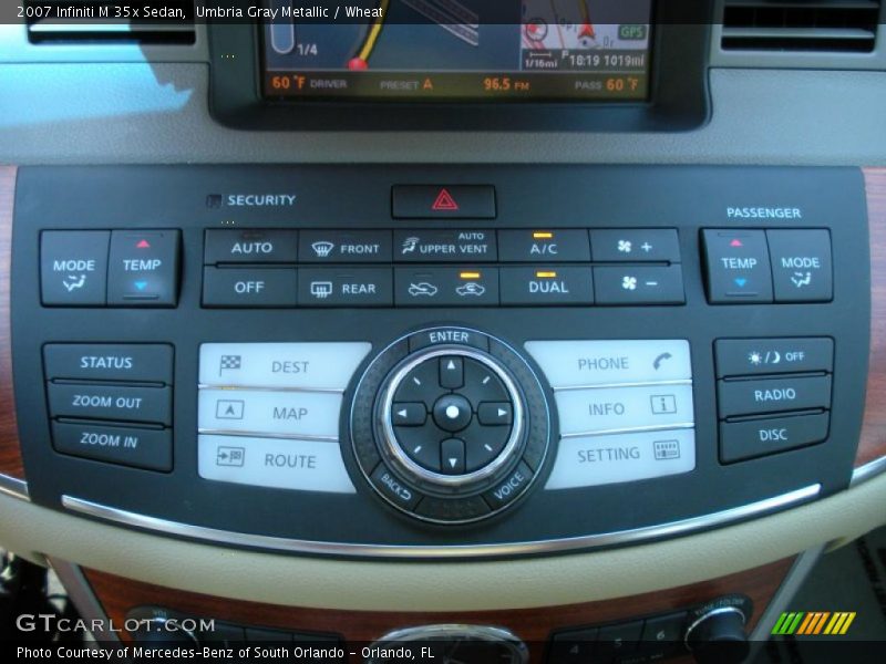 Umbria Gray Metallic / Wheat 2007 Infiniti M 35x Sedan