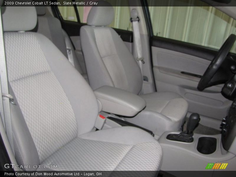 Slate Metallic / Gray 2009 Chevrolet Cobalt LT Sedan