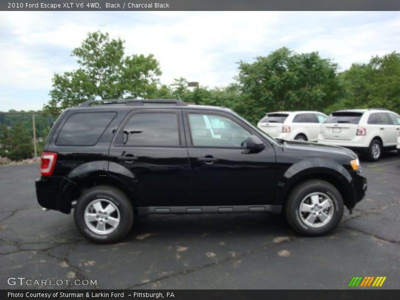 Black / Charcoal Black 2010 Ford Escape XLT V6 4WD