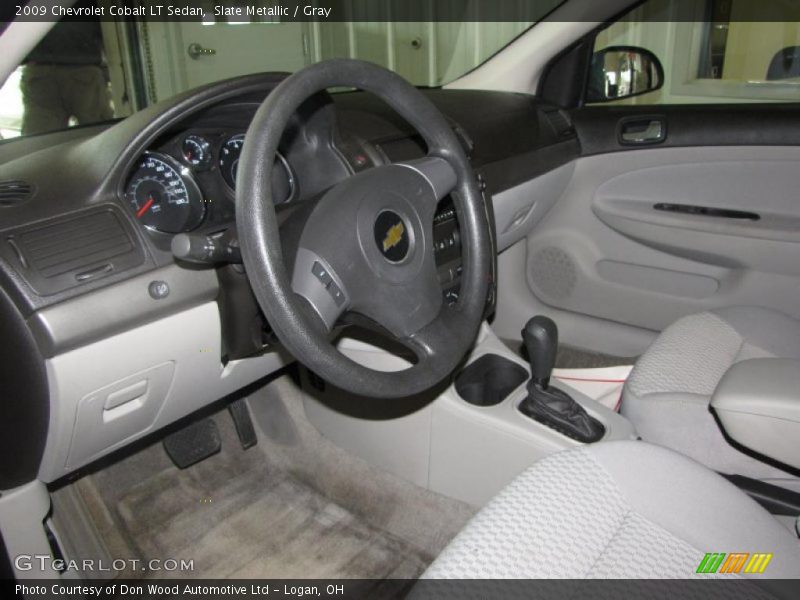 Slate Metallic / Gray 2009 Chevrolet Cobalt LT Sedan