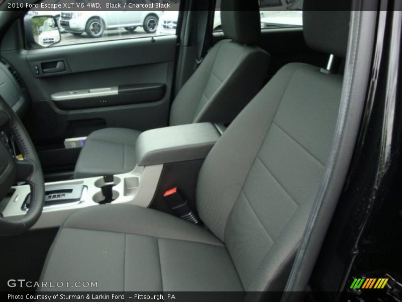 Black / Charcoal Black 2010 Ford Escape XLT V6 4WD