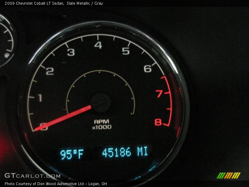 Slate Metallic / Gray 2009 Chevrolet Cobalt LT Sedan