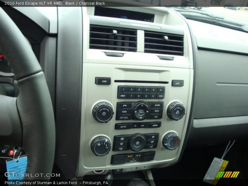 Black / Charcoal Black 2010 Ford Escape XLT V6 4WD