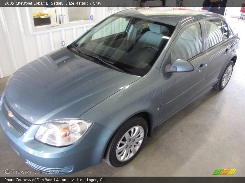 Slate Metallic / Gray 2009 Chevrolet Cobalt LT Sedan