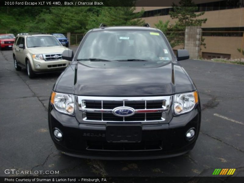 Black / Charcoal Black 2010 Ford Escape XLT V6 4WD