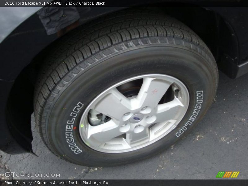 Black / Charcoal Black 2010 Ford Escape XLT V6 4WD