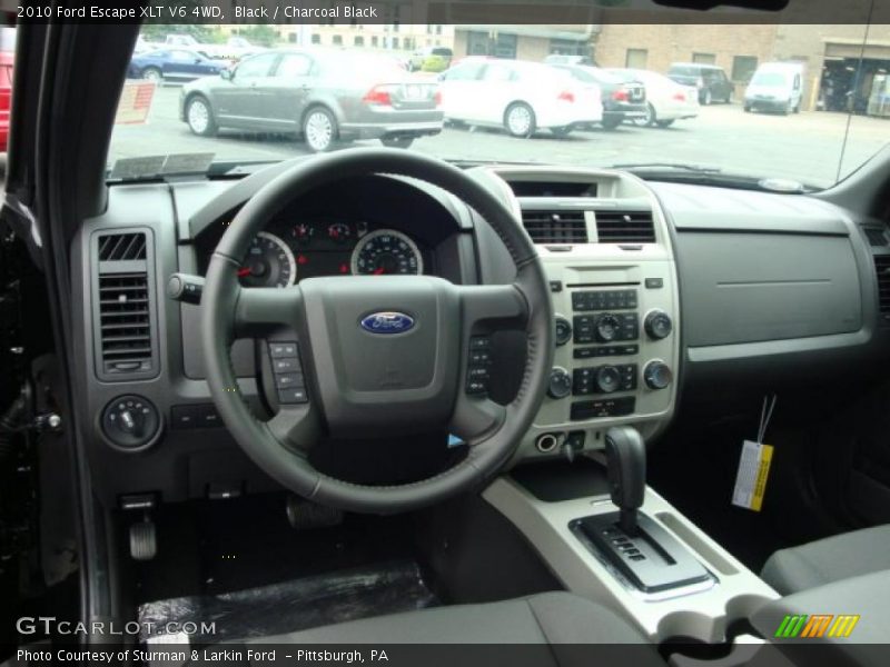 Black / Charcoal Black 2010 Ford Escape XLT V6 4WD