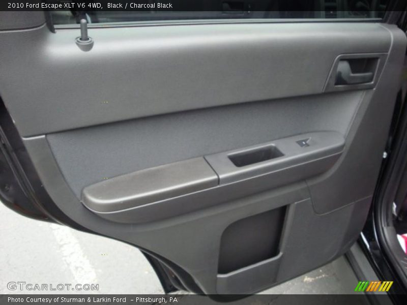 Black / Charcoal Black 2010 Ford Escape XLT V6 4WD