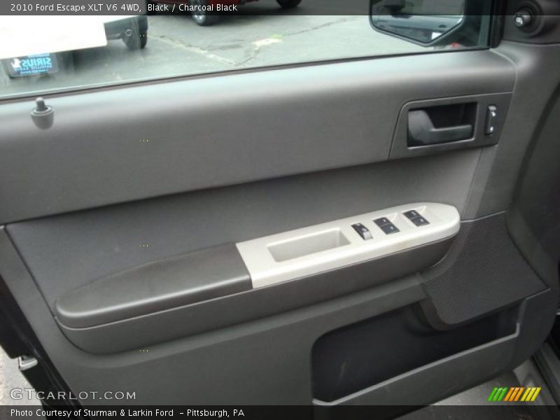 Black / Charcoal Black 2010 Ford Escape XLT V6 4WD