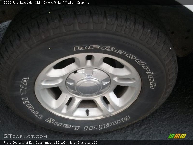 Oxford White / Medium Graphite 2000 Ford Expedition XLT