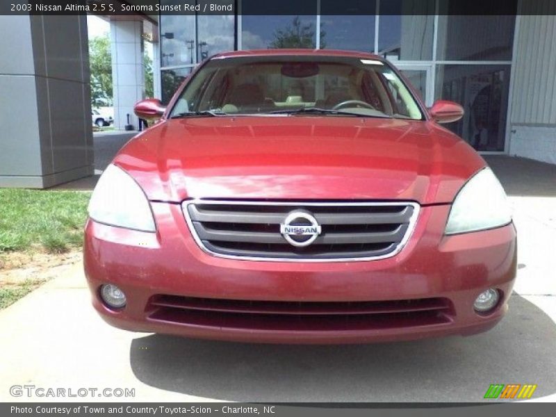 Sonoma Sunset Red / Blond 2003 Nissan Altima 2.5 S