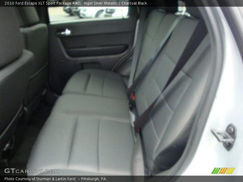 Ingot Silver Metallic / Charcoal Black 2010 Ford Escape XLT Sport Package 4WD