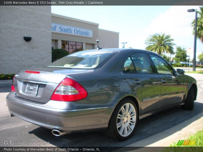 Flint Grey Metallic / Cashmere 2008 Mercedes-Benz E 350 Sedan