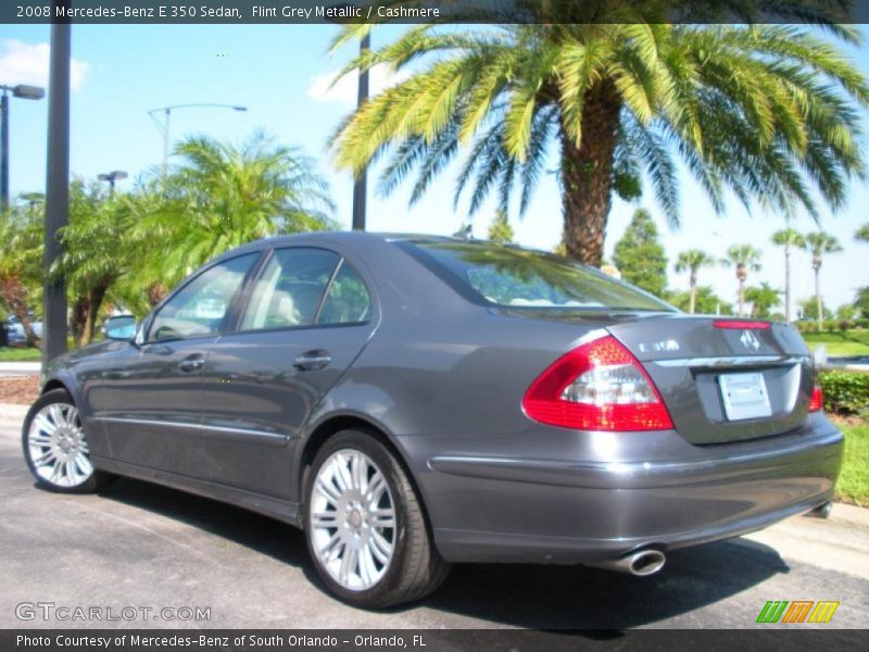Flint Grey Metallic / Cashmere 2008 Mercedes-Benz E 350 Sedan